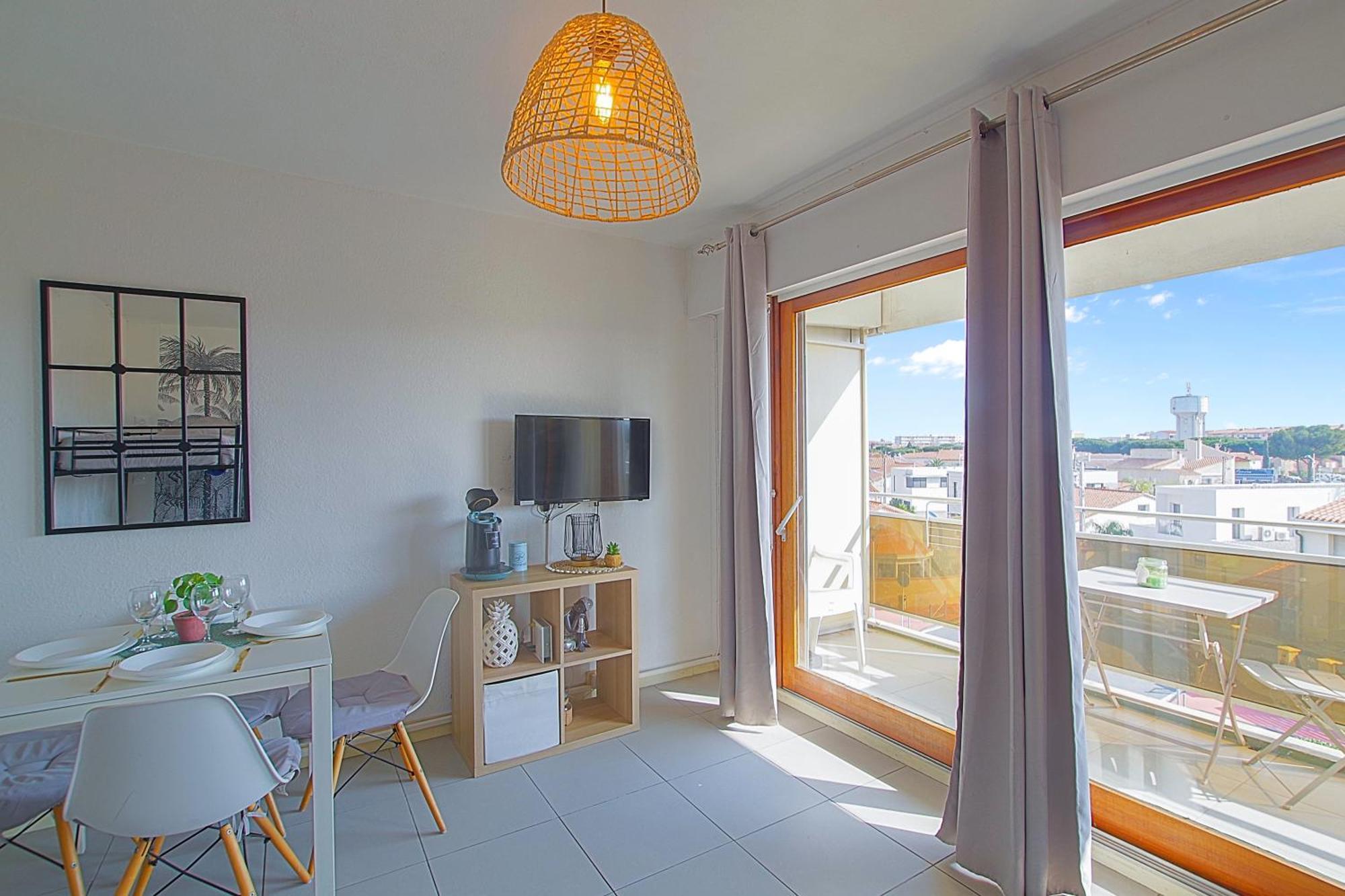 Studio Calme Avec Parking Et Ascenseur -304- Canet-en-Roussillon Buitenkant foto
